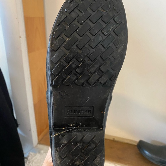 Hunter boots size 38 ladies - Picture 2 of 3